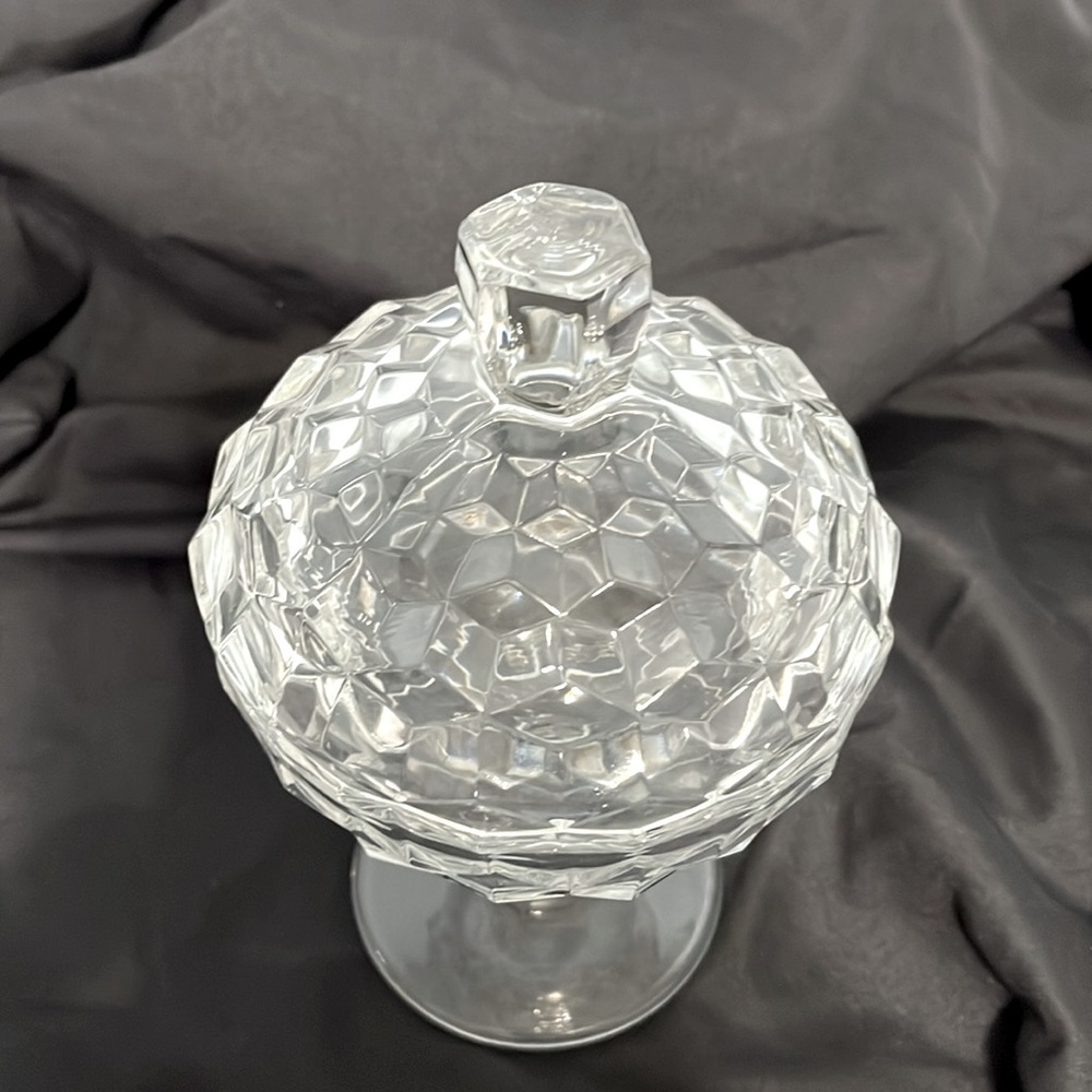 Fostoria American 2056 Jelly/Candy Dish and Cover - Picture 2 of 8